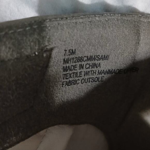 MIA w7.5 Grey Wedge adjustable ankle strap White tread nearly unworn - Picture 8 of 11